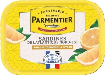 Sardinerie Parmentier Huile de Tournesol & Citron